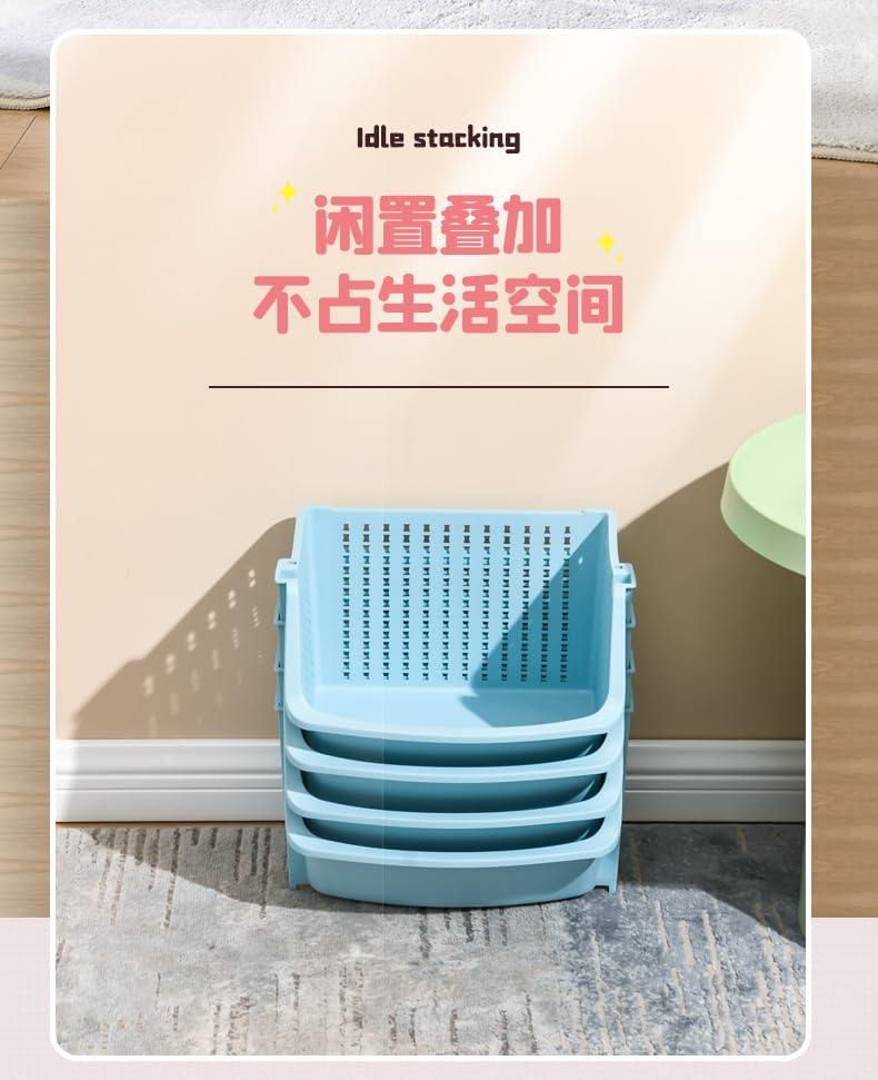 Amazon.co.jp: おもちゃ収納ラック【斜めで取りやすい】 おもちゃ箱